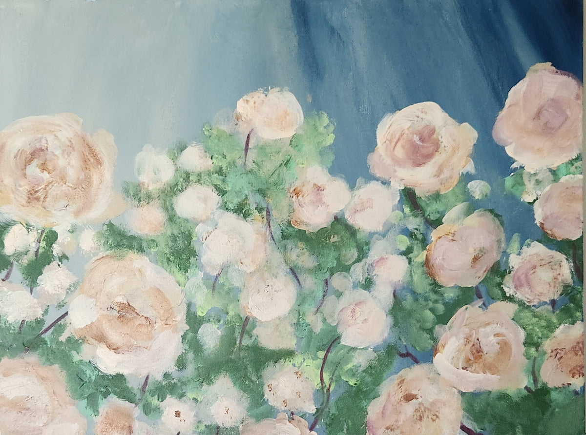 Reminder: Look Up original painting by Holly Soule