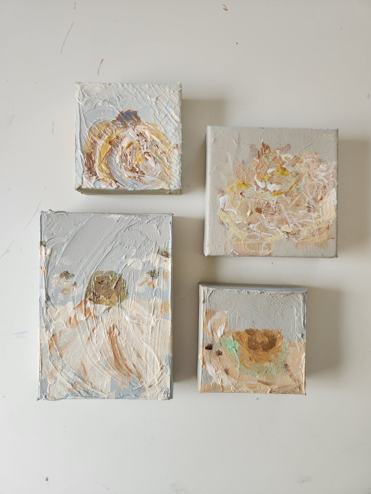 Black-eyed Susan Natural Beauties Collection original paintings by Holly Soule