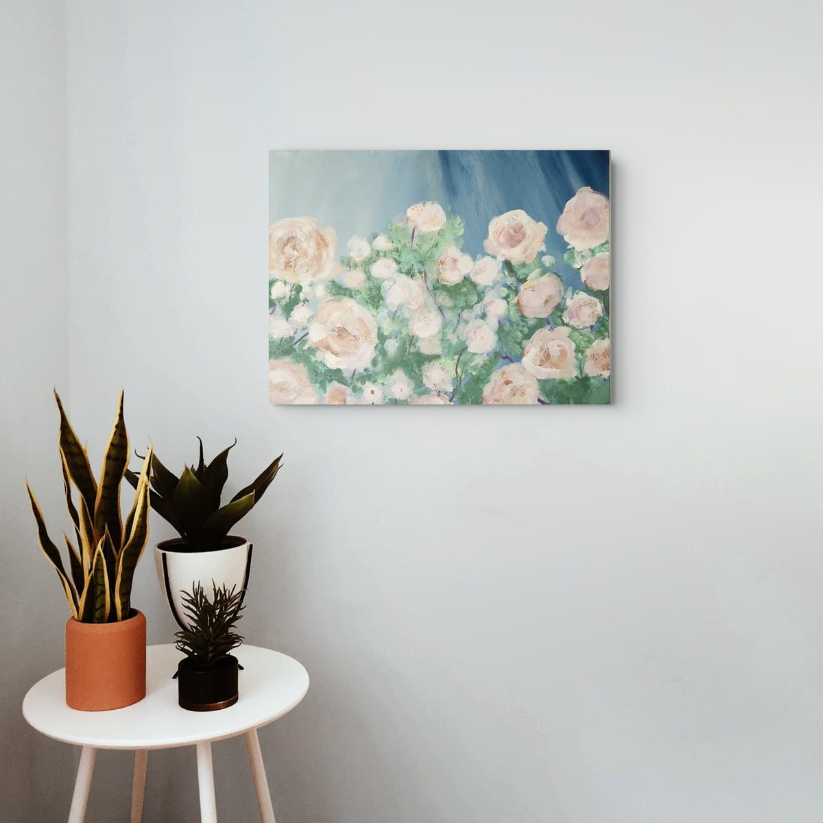 Reminder: Look Up original painting by Holly Soule