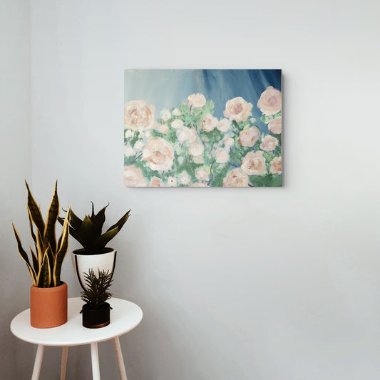 Reminder: Look Up original painting by Holly Soule